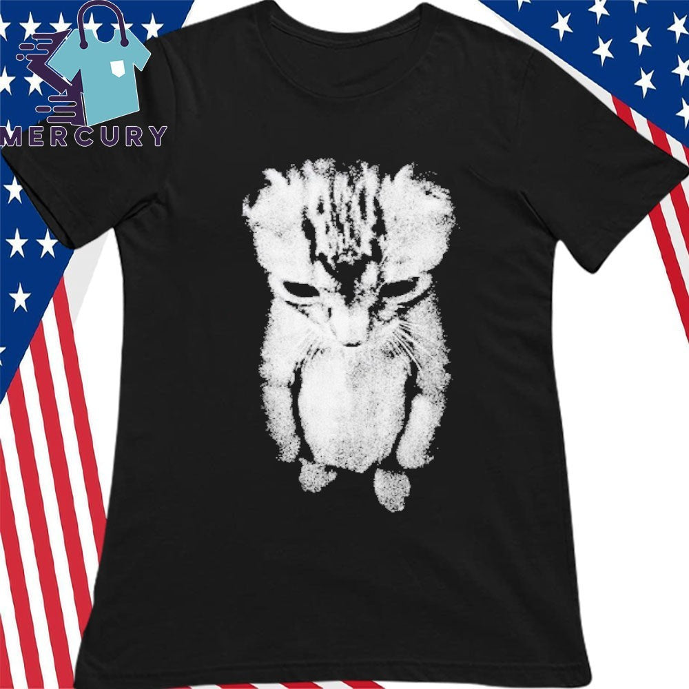 Sad Kitten Meme Standing Cat Shirt