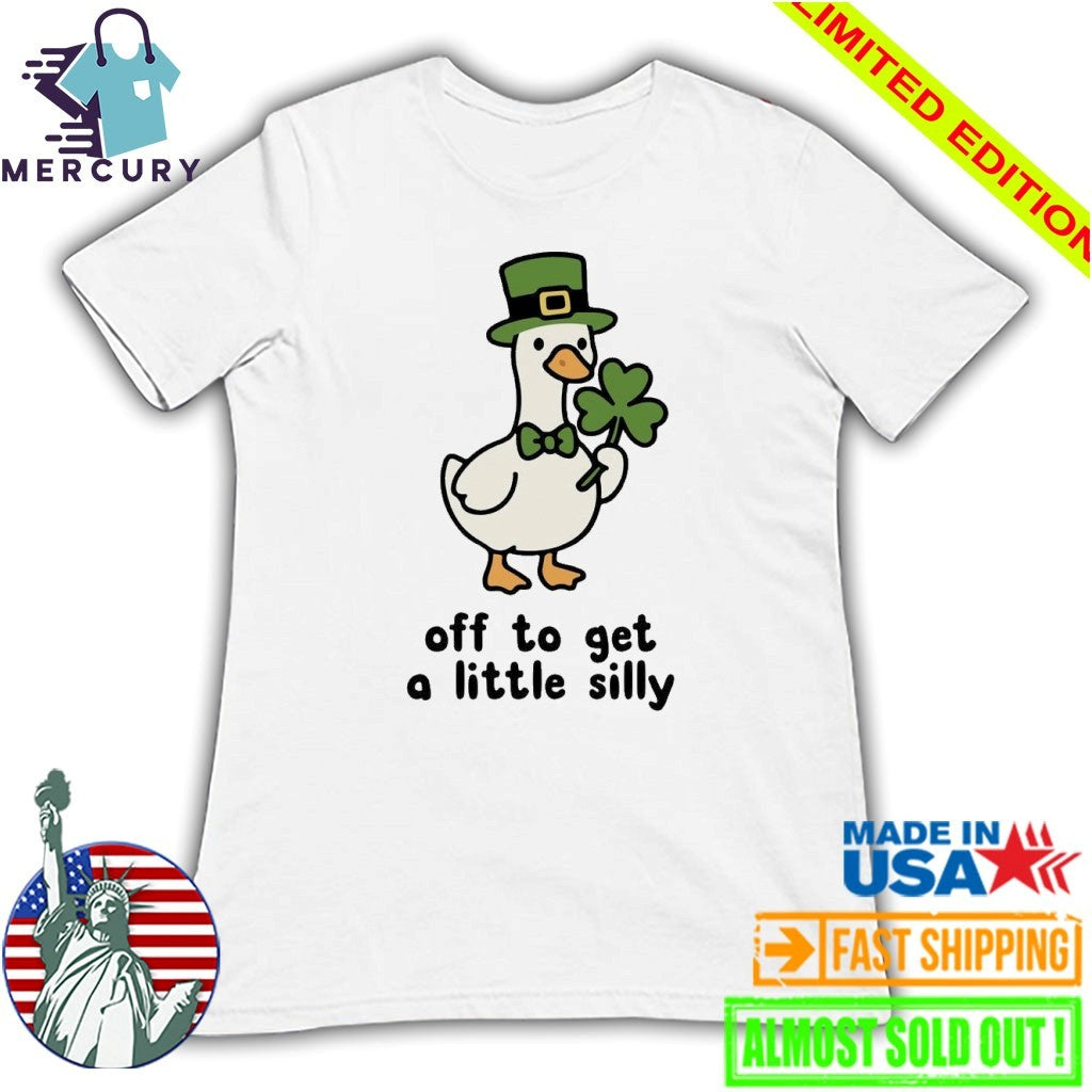 Saint Patricks Day Goose Shirt