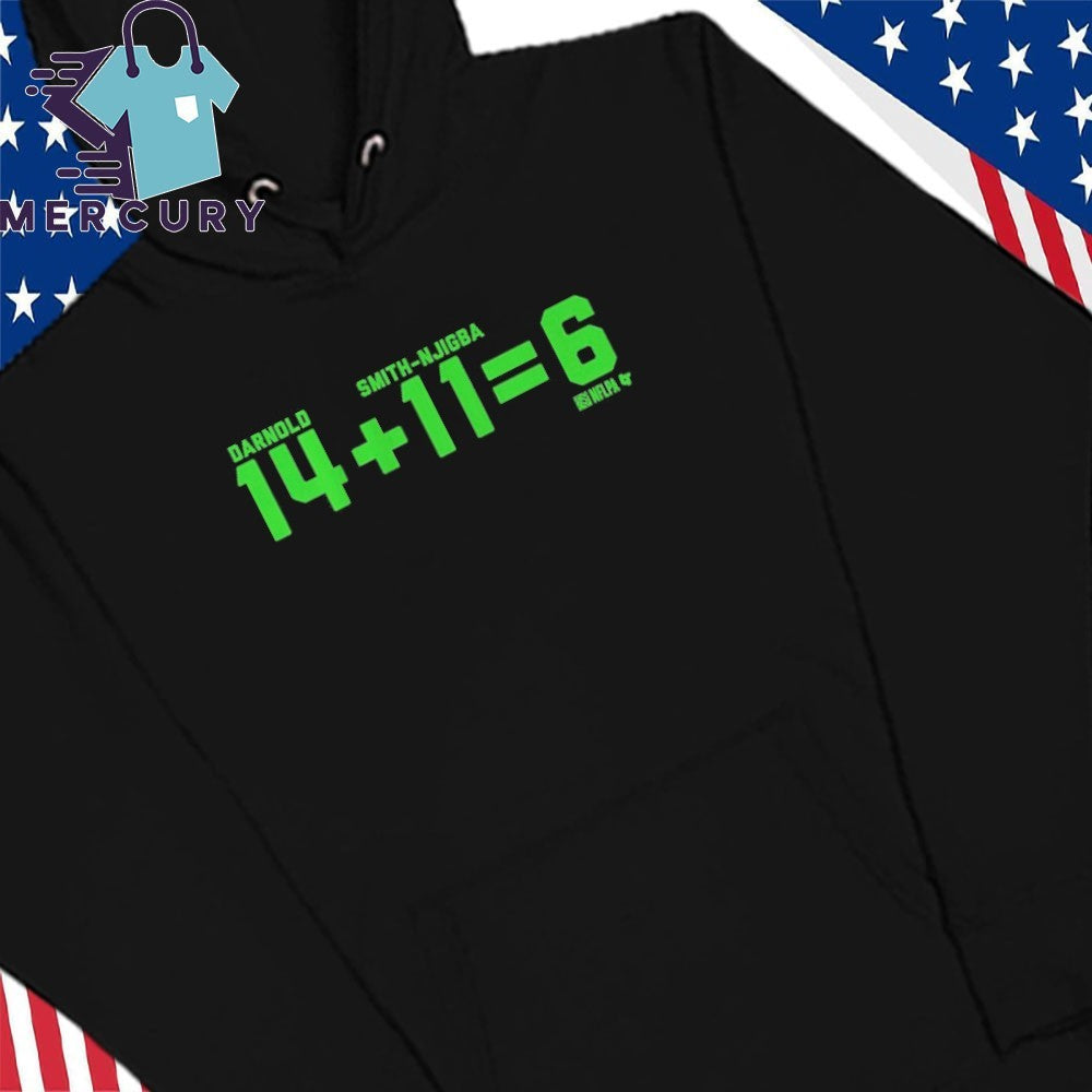 Sam Darnold & Jaxon Smith-Njigba 14 + 11 = 6 Shirt