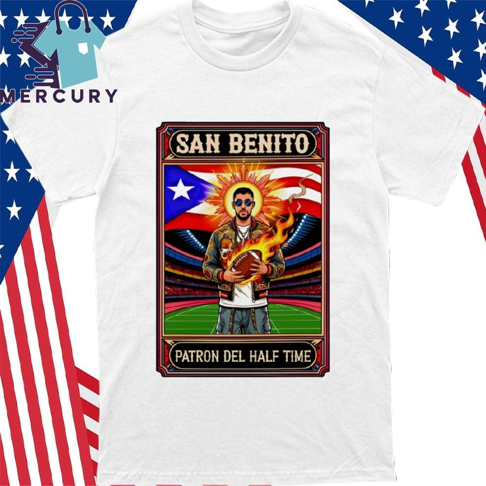 San Benito Game Day Benito Bowl Patron Del Half Time Shirt