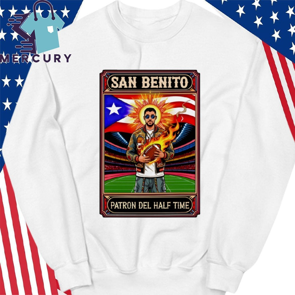 San Benito Game Day Benito Bowl Patron Del Half Time Shirt