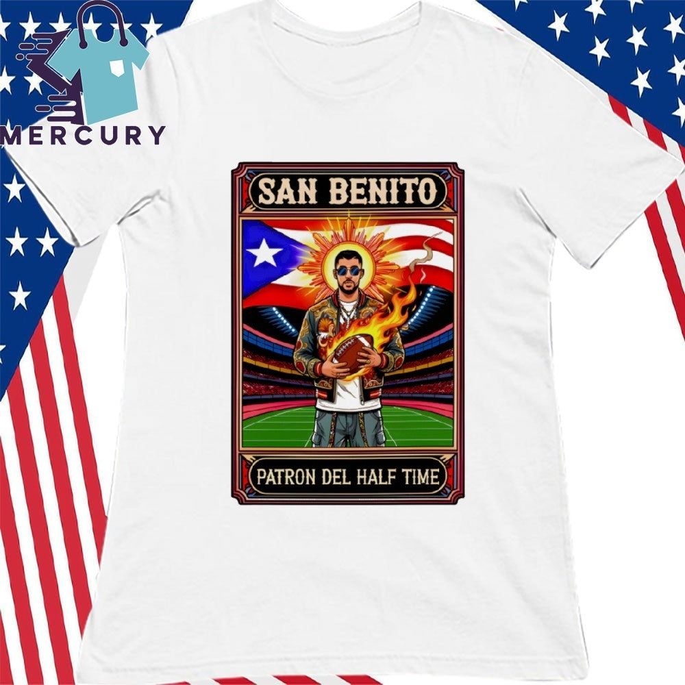San Benito Game Day Benito Bowl Patron Del Half Time Shirt