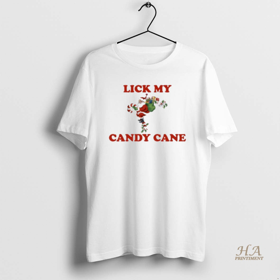 Official Santa Claus Christmas Lick My Candy Cane