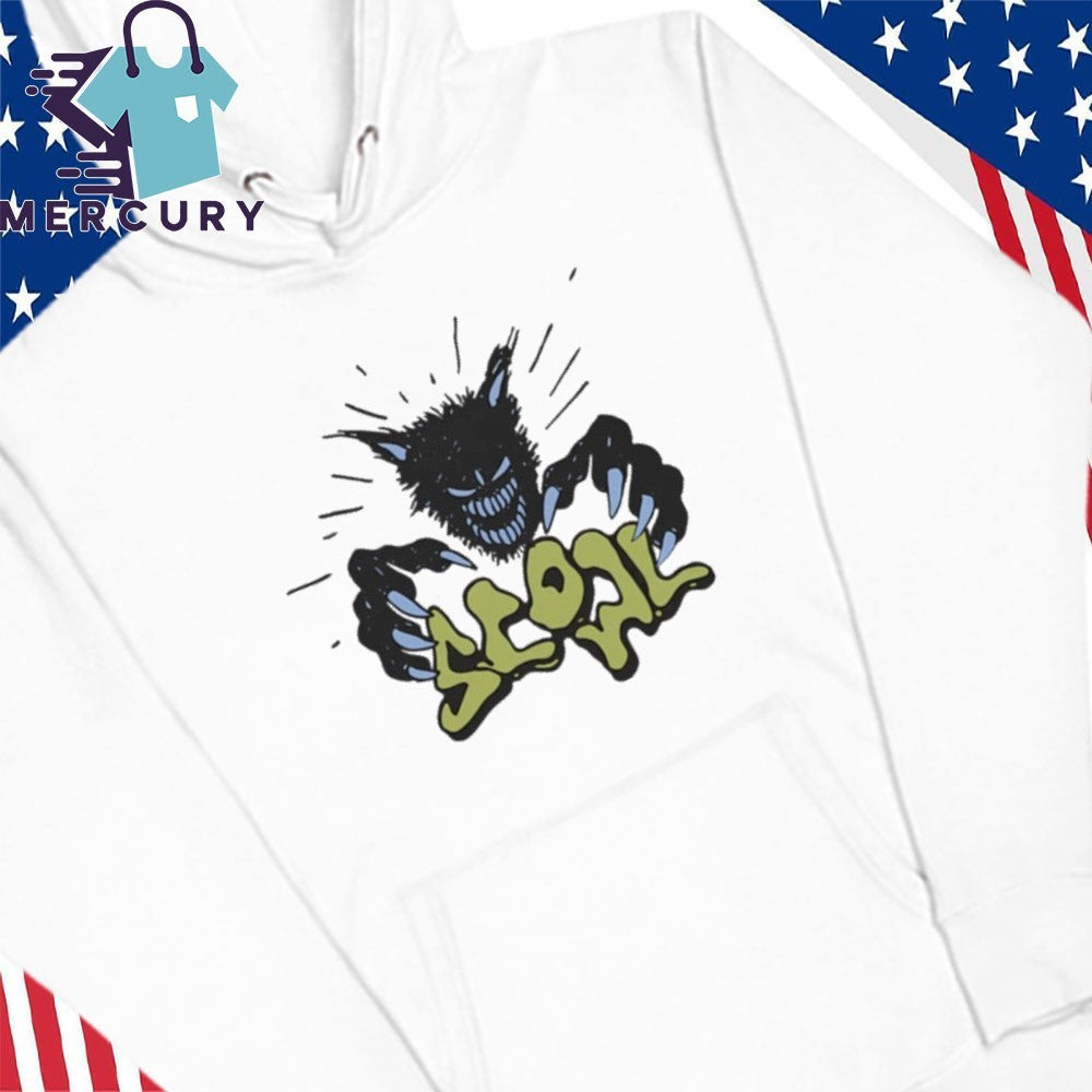 Scowl Cartoon Wolf Shirt
