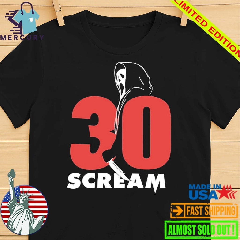 Scream 30 Anniversary Kill Tour Shirt