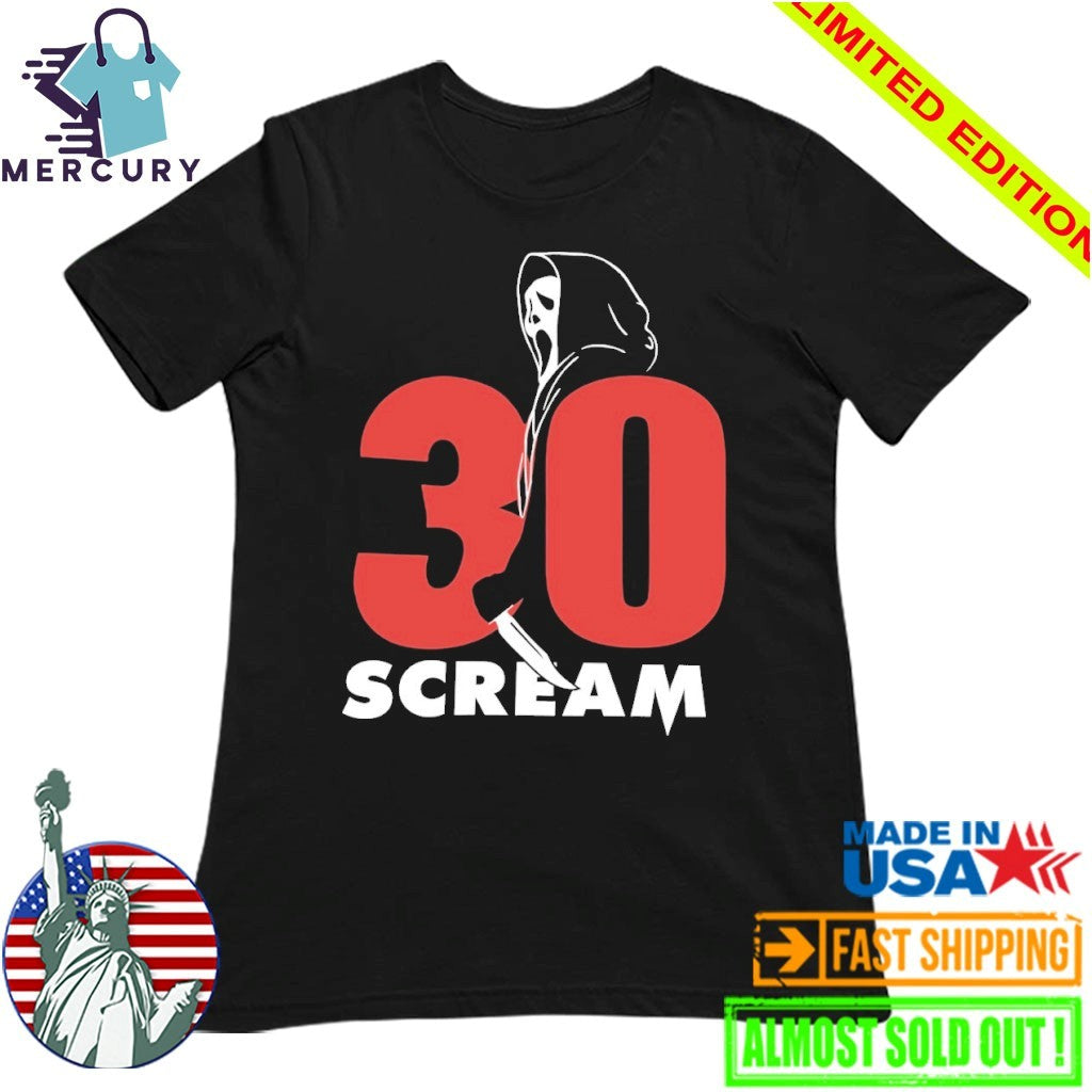 Scream 30 Anniversary Kill Tour Shirt
