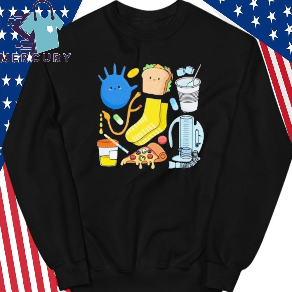 Scrubhacks Collab Nurse Collage Shirt