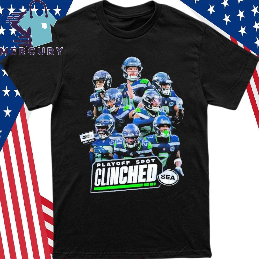 Seahawks Playoff Spot Clinched 2025 Shirt