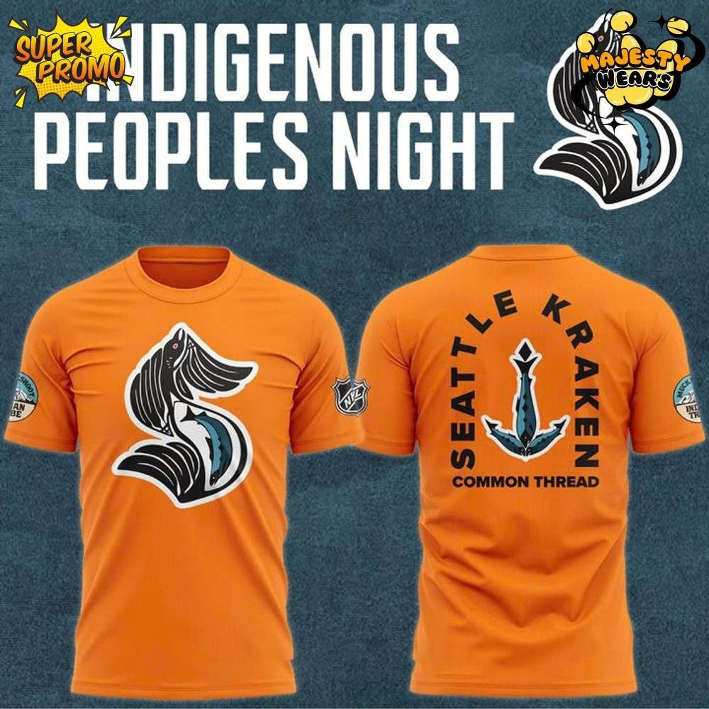 Seattle Kraken and Indigenous Peoples Night Special Shirt