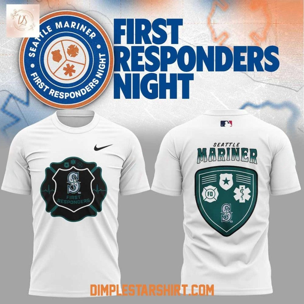 Seattle Mariners First Responders Night 2026 Shirt