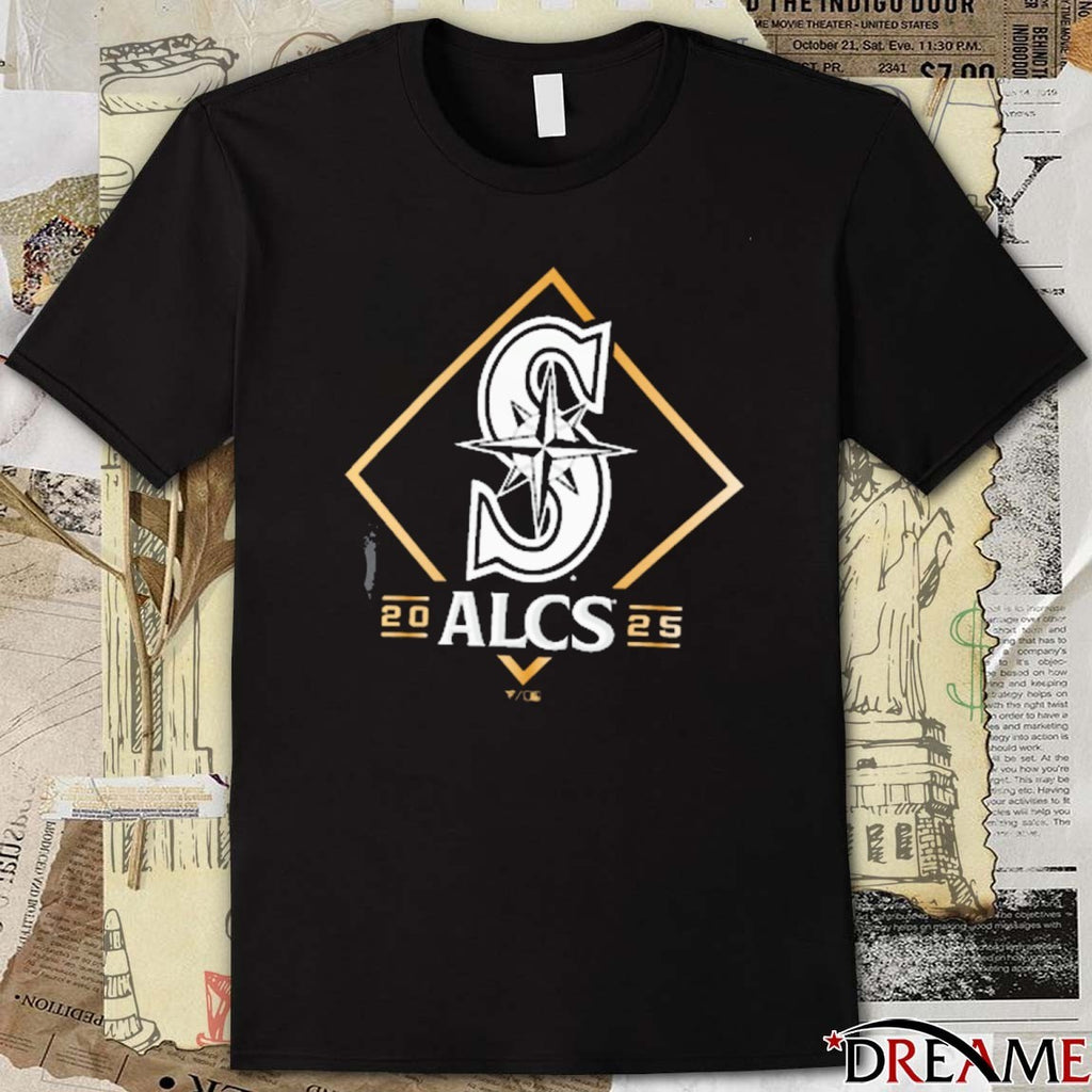 Seattle Mariners MLB 2025 ALCS American League Division Series Champions Fanart t-shirt