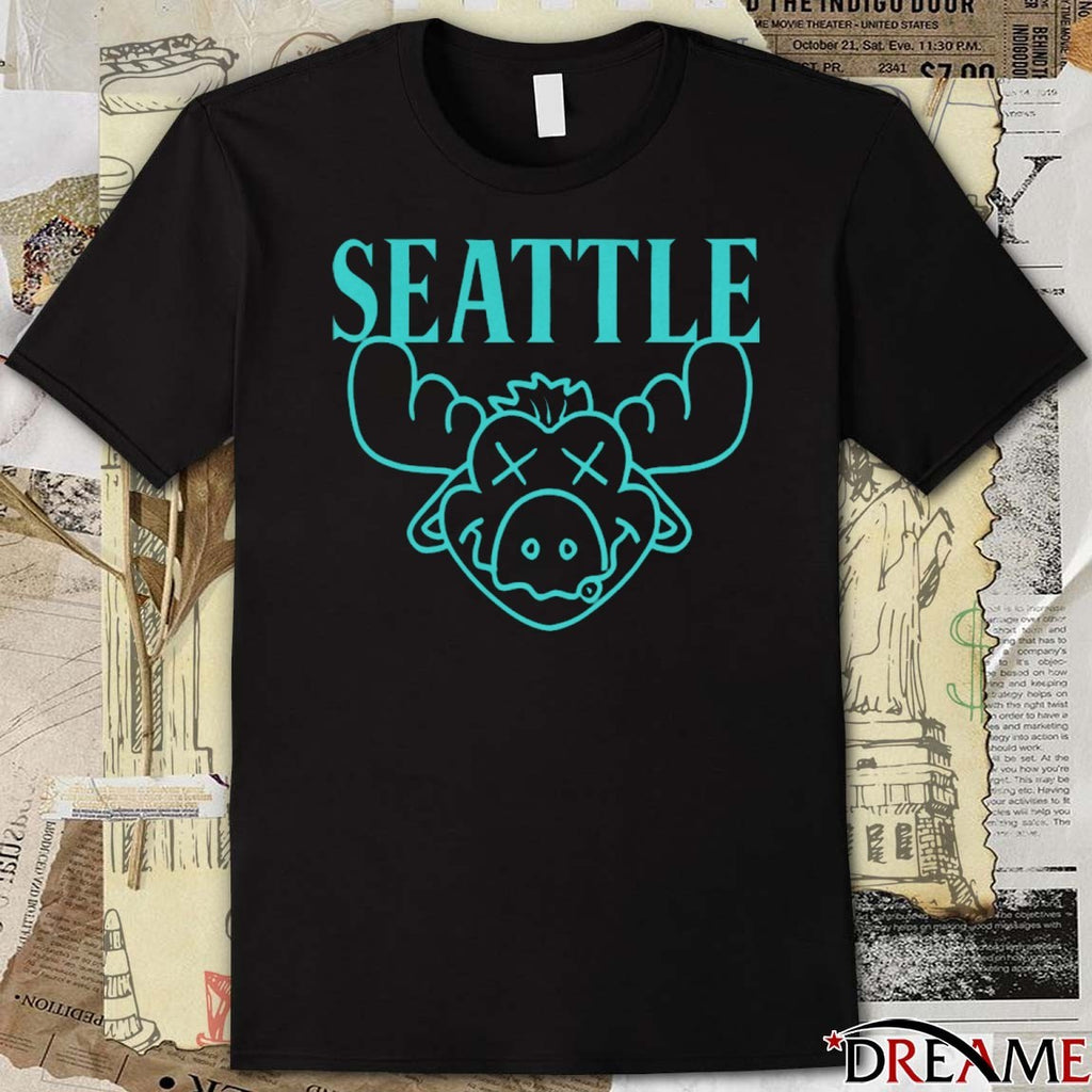 Seattle Mariners Moose MLB Baseball 2025 t-shirt