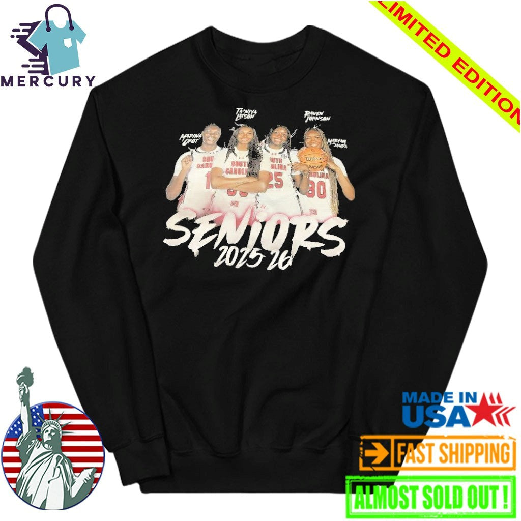 Seniors 2025-2026 South Carolina Women’s Basketball Shirt
