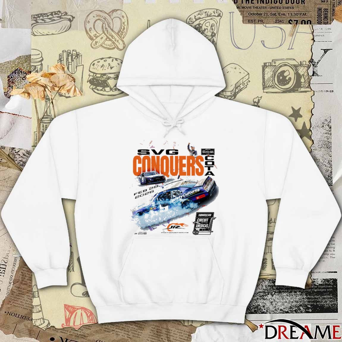Shane van Gisbergen #9 February 28 2026 Cota Noaps Race Win NASCAR t-shirt