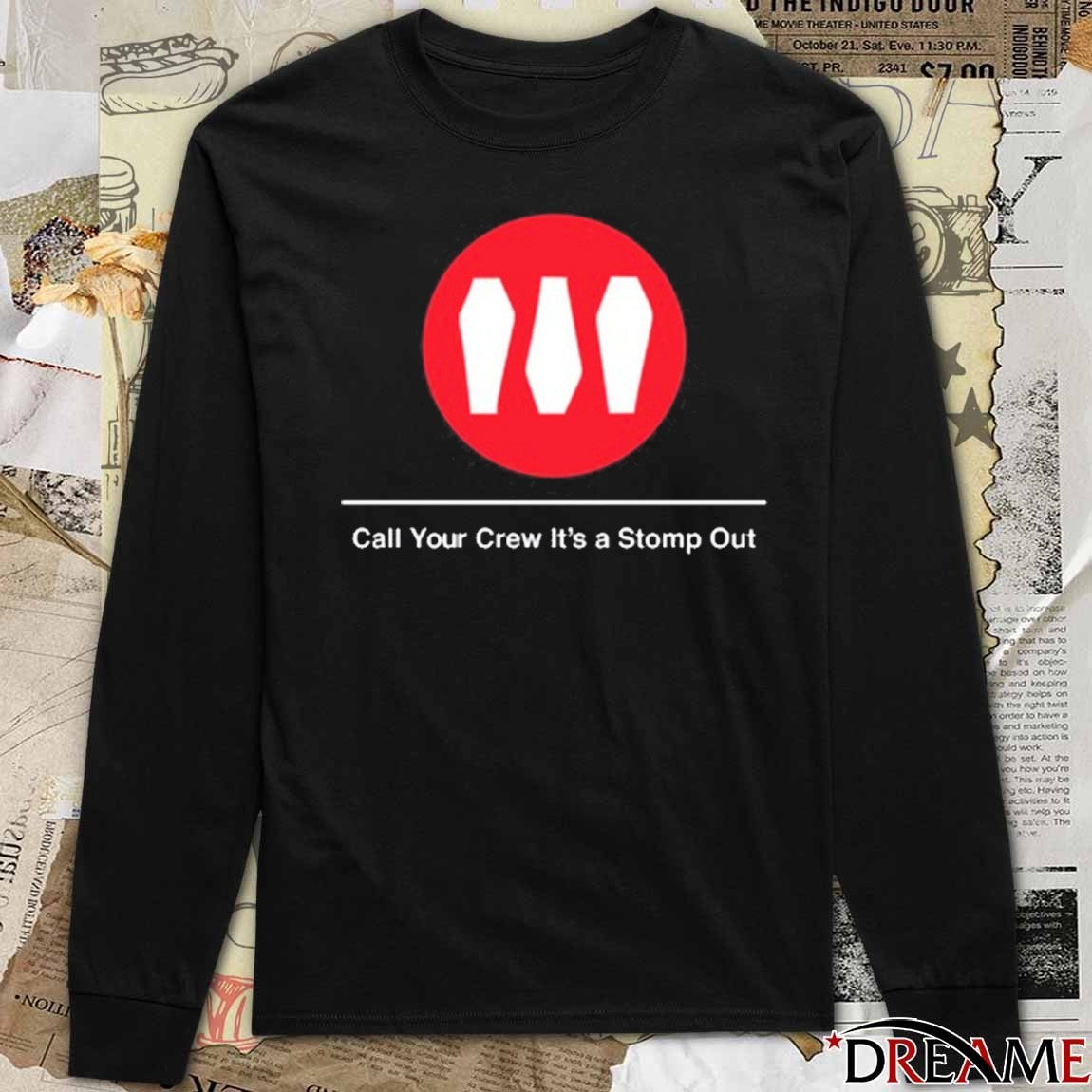 Show Me The Body Train Call Your Crew It’s A Stomp Out 2025 t-shirt
