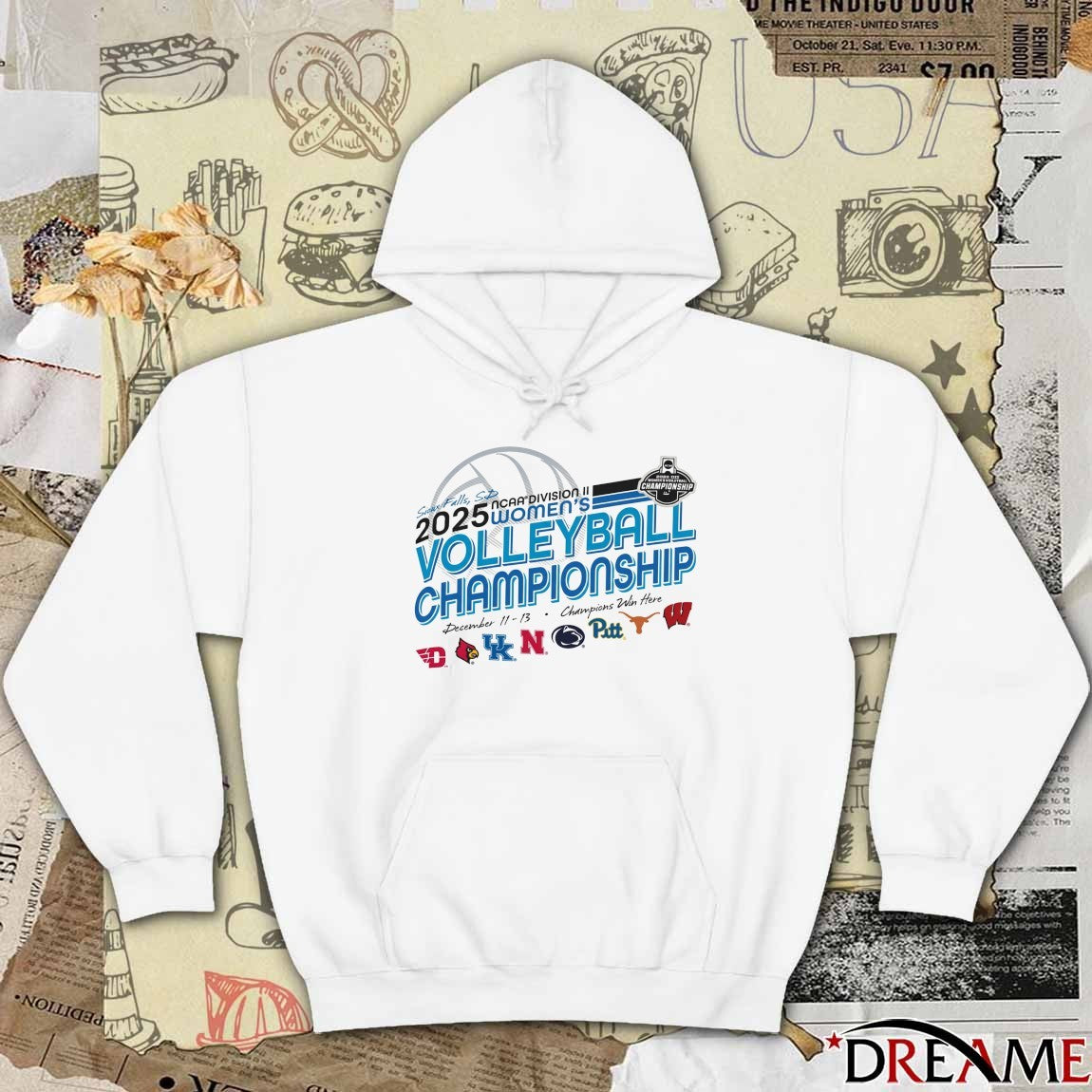 Sioux Falls SD 2025 NCAA Division II Women’s Volleyball Championship December 11-13 Champions Win Here t-shirt