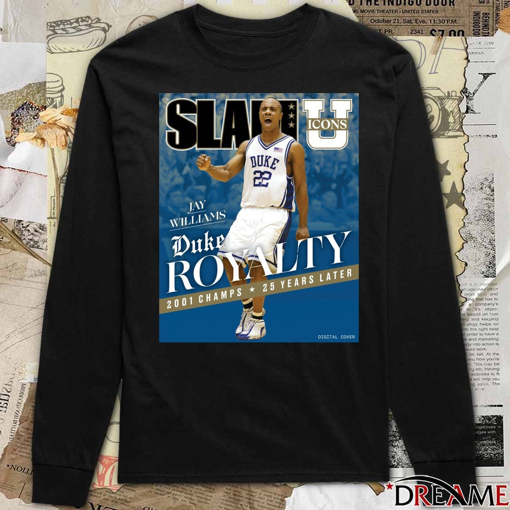 Slam Icons Legendary Ya Williams Duke Royalty 2001 Champs 25 Years Later Poster t-shirt