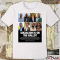 Socialism Is On The Ballot Inspired By Zohran Mamdani 2026 Poster t-shirt