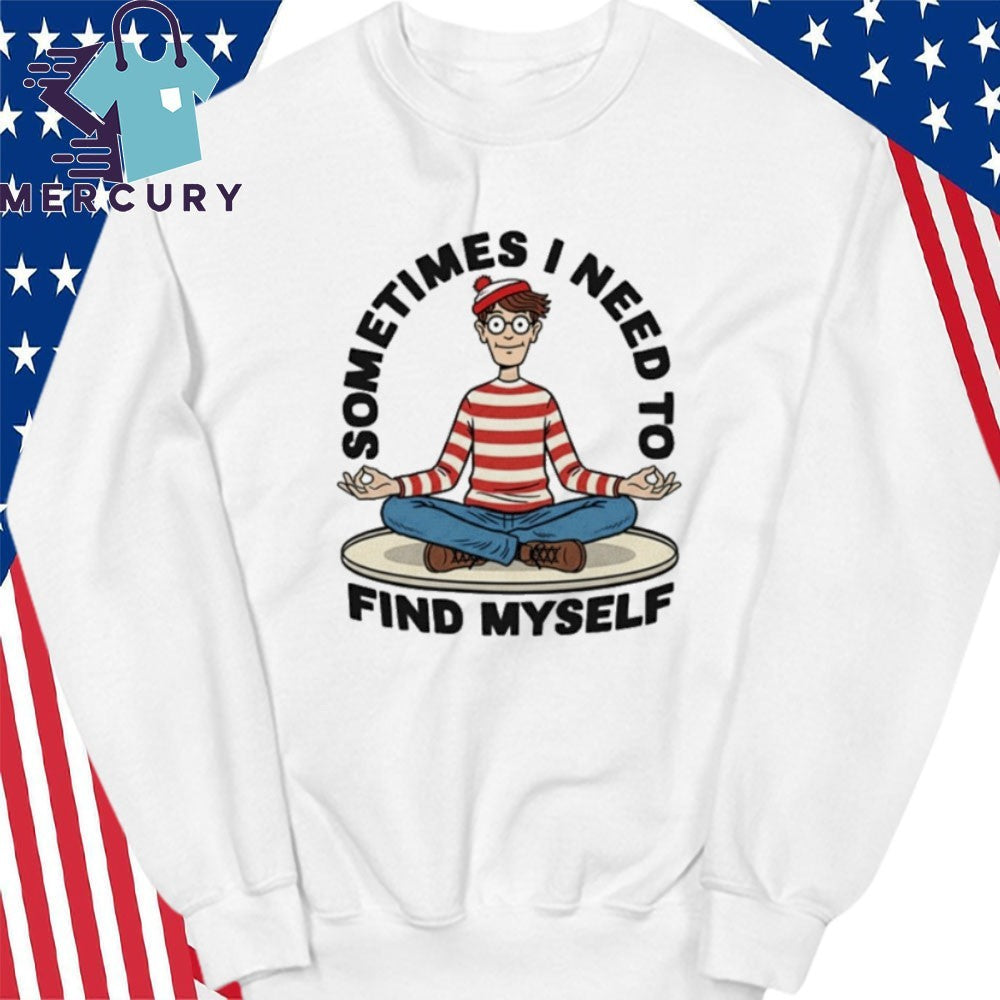 Sometimes I Need To Find Myself Where’s Wally Shirt