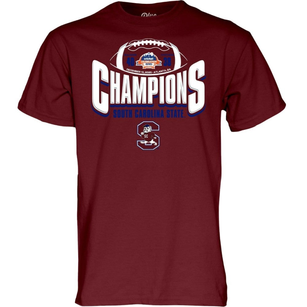 South Carolina State Bulldogs Football 2025 Celebration Bowl Champions Shirt