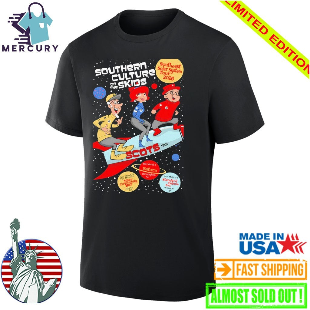 Southern Culture On The Skids Mar 5-6 2026 Atlanta GA Poster Shirt