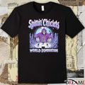 Spittin Chiclets World Domination Skeleton 2025 Vintage t-shirt
