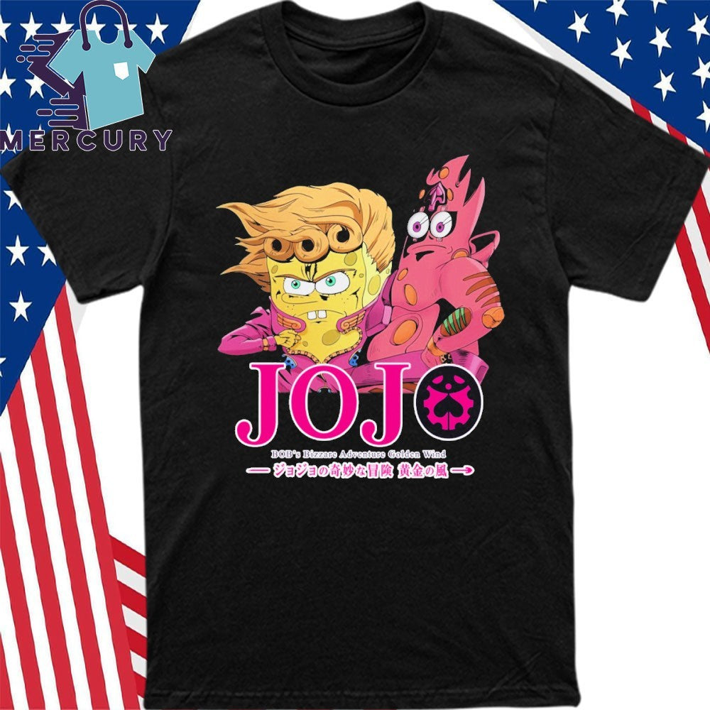 Sponge Giorno Joj Bobs Bizarre Adventure Golden Wind Shirt