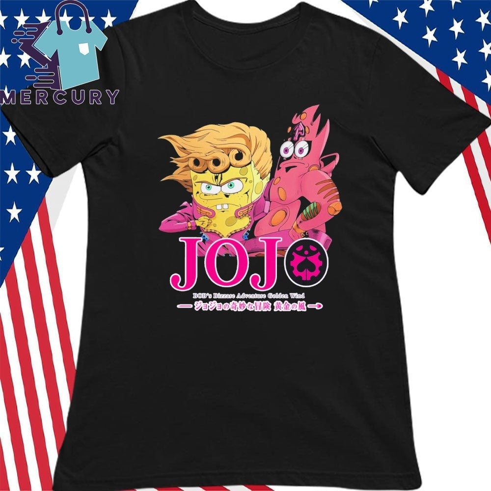 Sponge Giorno Joj Bobs Bizarre Adventure Golden Wind Shirt