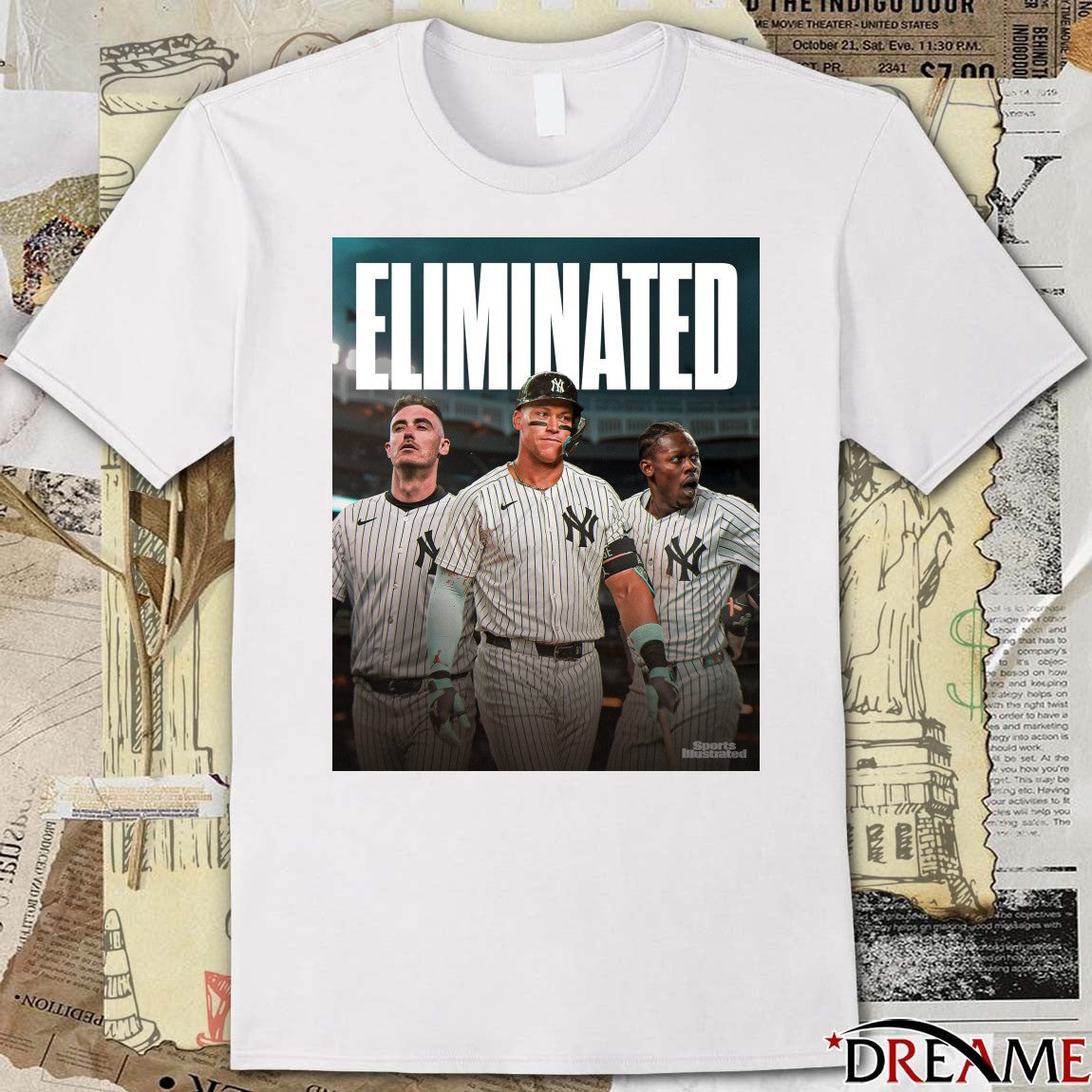 Sports Illustrated The Toronto Blue Jays Eliminate The New York Yankees From The Postseason 2025 Poster t-shirt