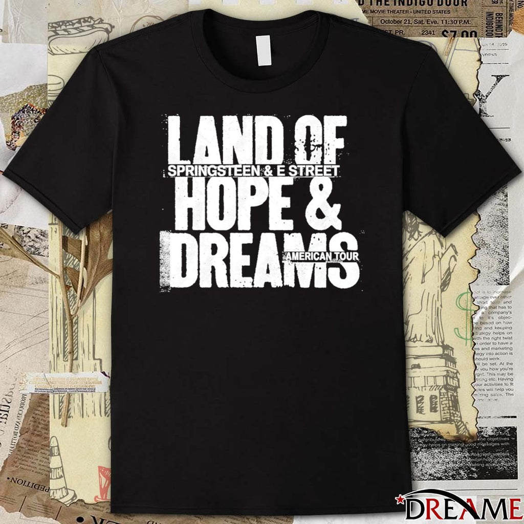 Springsteen & The E Street Band 2026 Land Of Hope and Dreams American Tour t-shirt