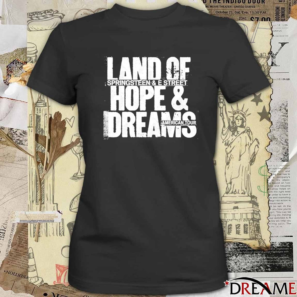Springsteen & The E Street Band 2026 Land Of Hope and Dreams American Tour t-shirt