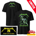 Stadion Letzigrund Zurich Metallica Zombie Head 2026 Two-Sided Shirt By Mark Richards