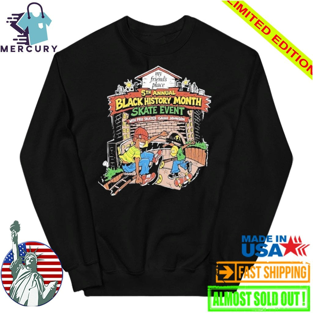 Steve Van Doren Black History Month Skate Event Shirt
