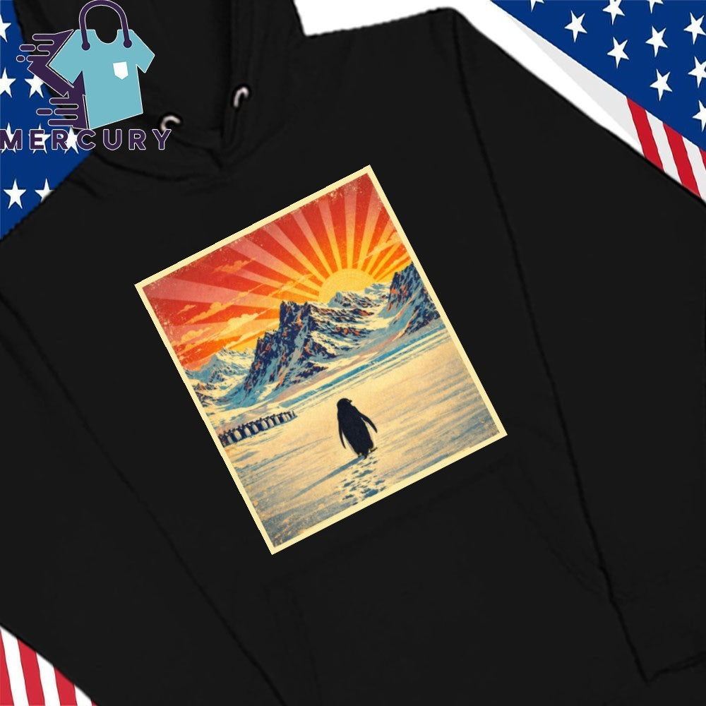 Stoic Penguin Heading to the Mountains Shirt
