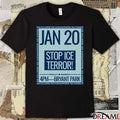 Stop ICE Terror Rally And March Bryant Park January 20 2026 Poster t-shirt