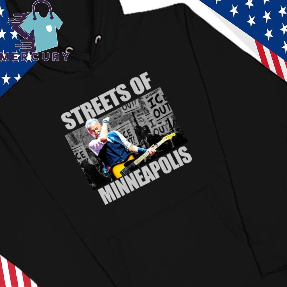 Streets of Minneapolis Bruce Springsteen Activism Shirt