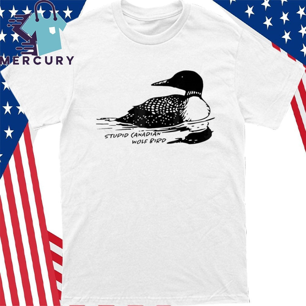 Stupid Canadian Wolf Bird LGBT Hockey Romance Movie Fan Shirt