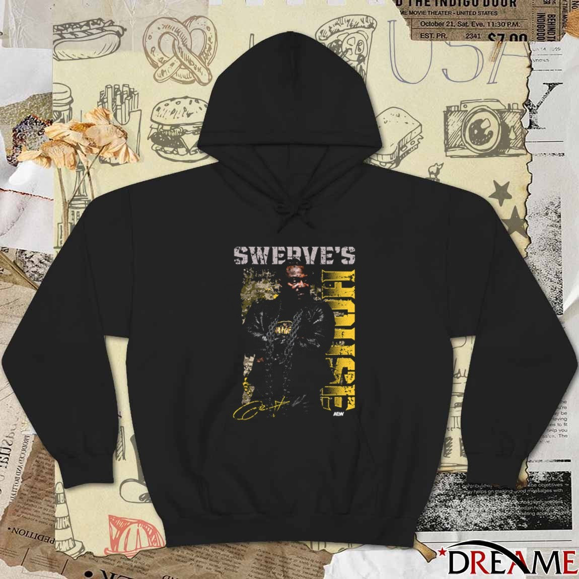 Swerve Strickland – House Rules AEW Signature t-shirt