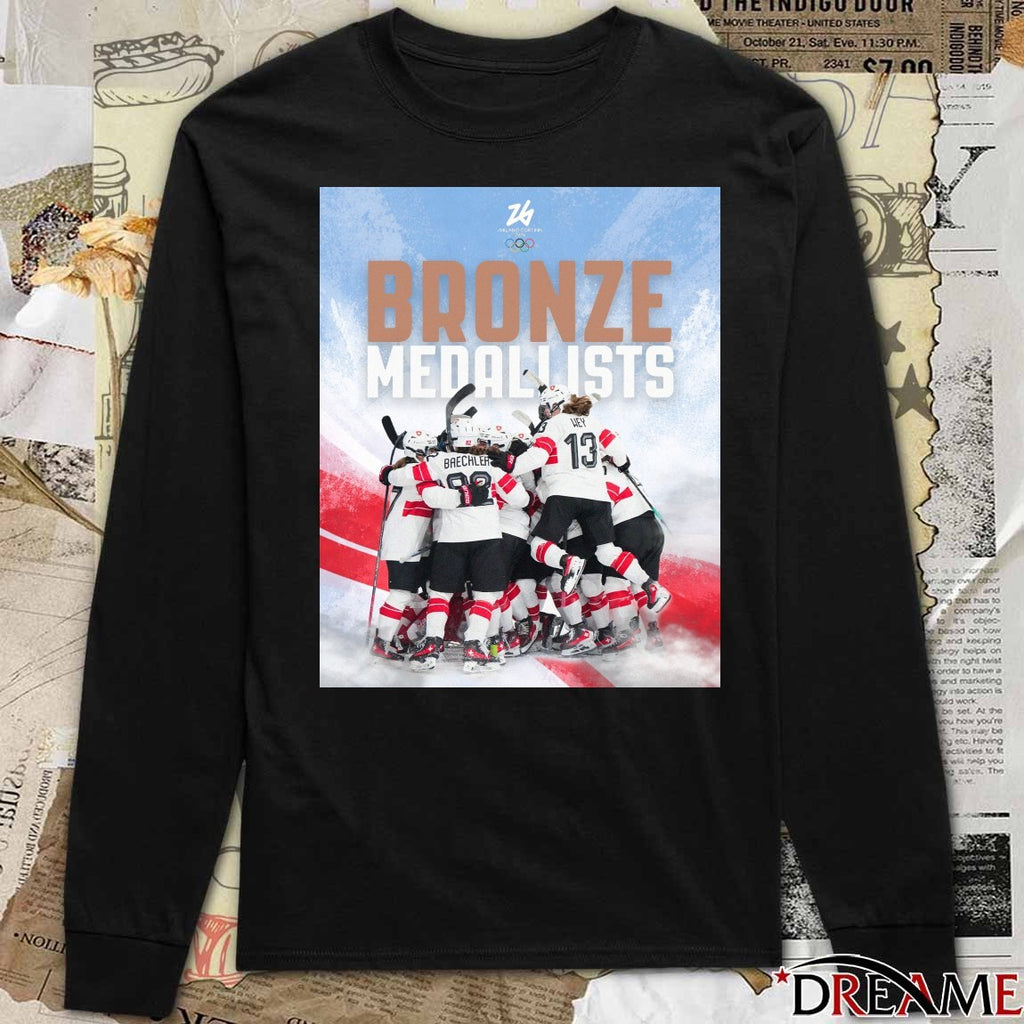 Switzerland Hockey Olympic Bronze Medallists 2026 Milano Cortina 2026 t-shirt
