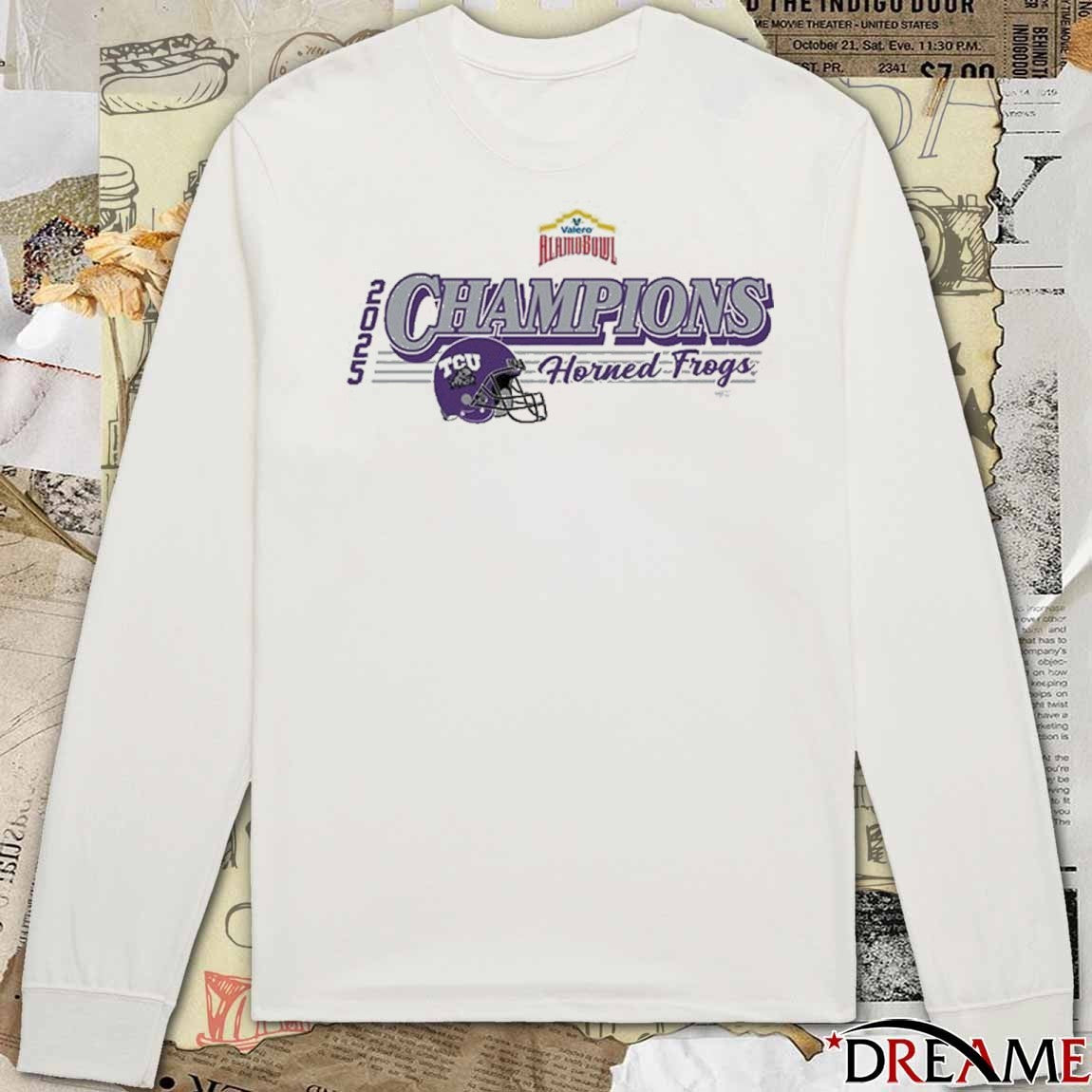 TCU Horned Frogs 2025 Alamo Bowl Champions t-shirt