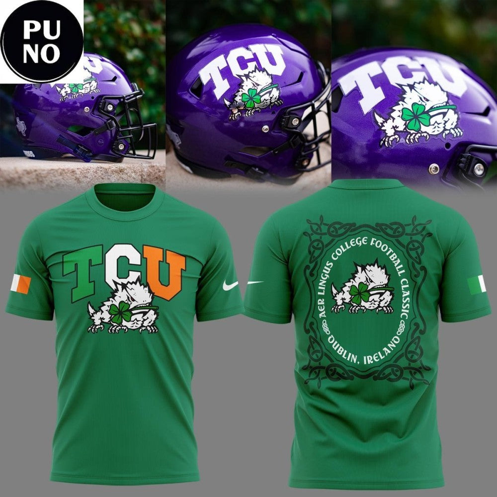 TCU Horned Frogs x Irish Day 2026 Ireland Game Shirt