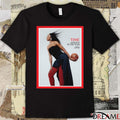 TIME magazine A’ja Wilson 2025 Athlete Of The Year WNBA Star Poster t-shirt