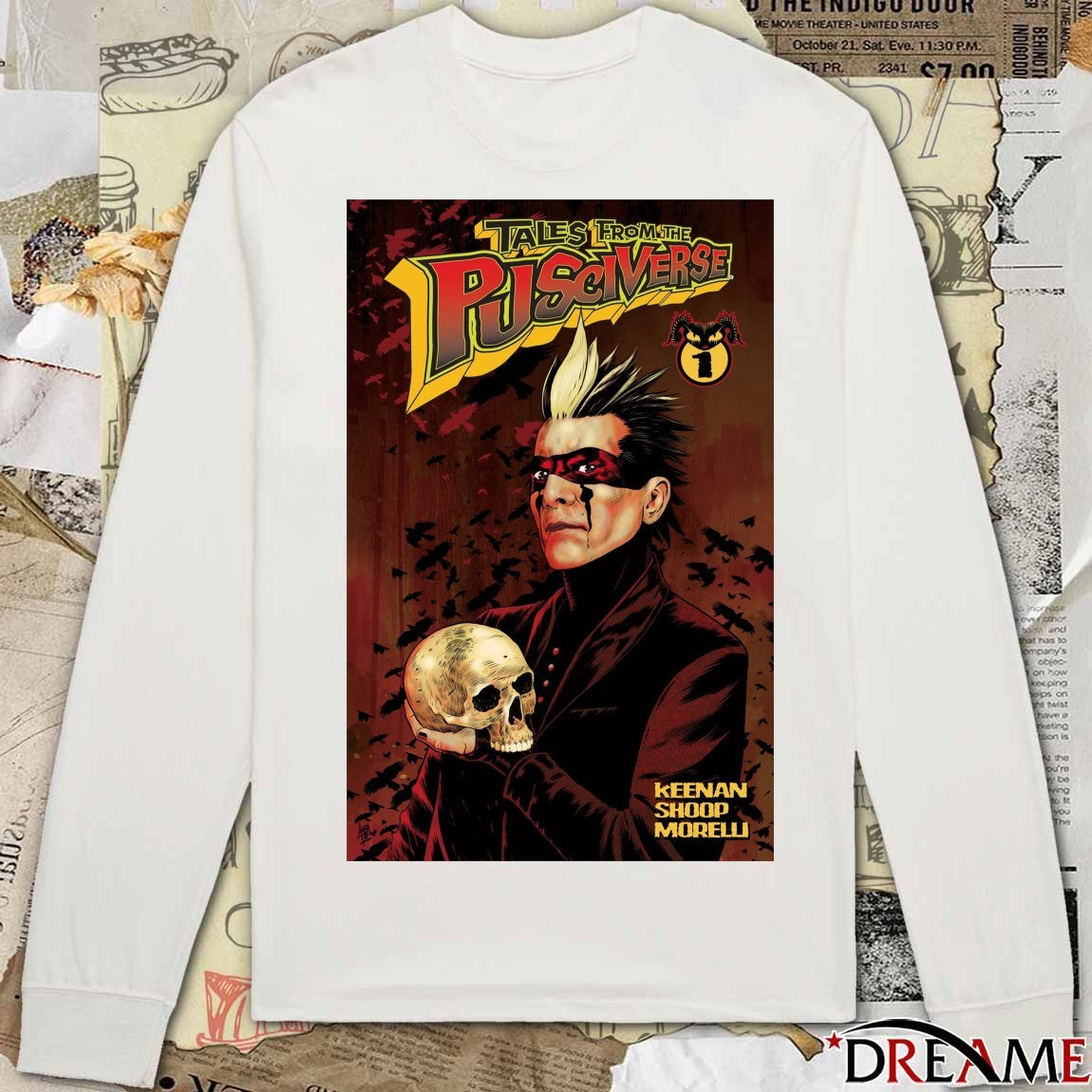 Tales From The Pusciverse Keenan Shoop Morelli Poster t-shirt