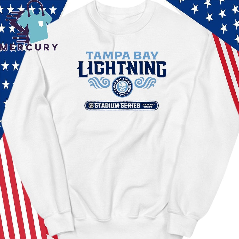 Tampa Bay Lightning 2026 NHL Stadium Series Richmond Stacked Shirt