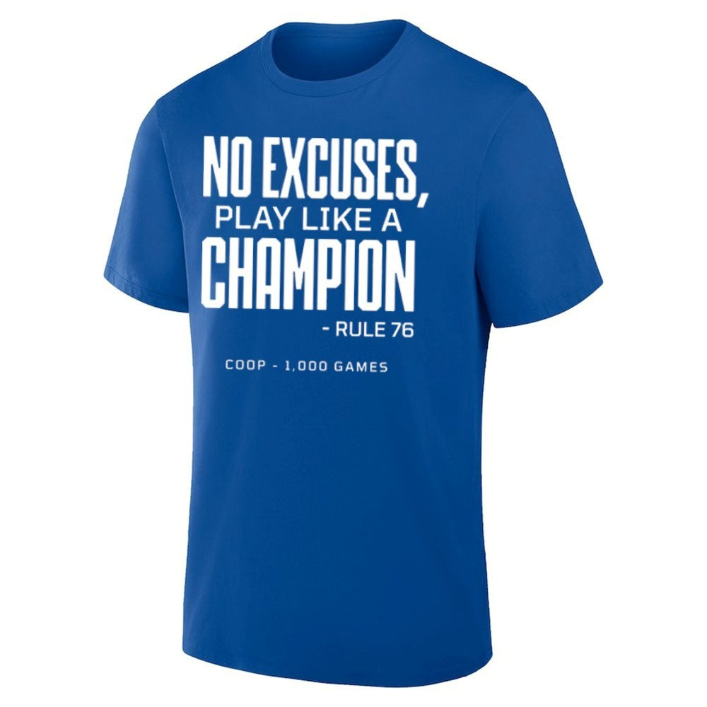 Tampa Bay Lightning Jon Cooper 1000 Games Shirt