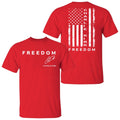 Target Employee Wearing Charlie Kirk Freedom Shirt