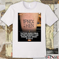 Tattoo Goes Viral After Nobody Can Figure Out What It Says Poster t-shirt