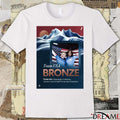 Team USA Bronze Bobsleigh 2-Woman Jasmine Jones And Kaillie Armbruster Humphries Poster t-shirt