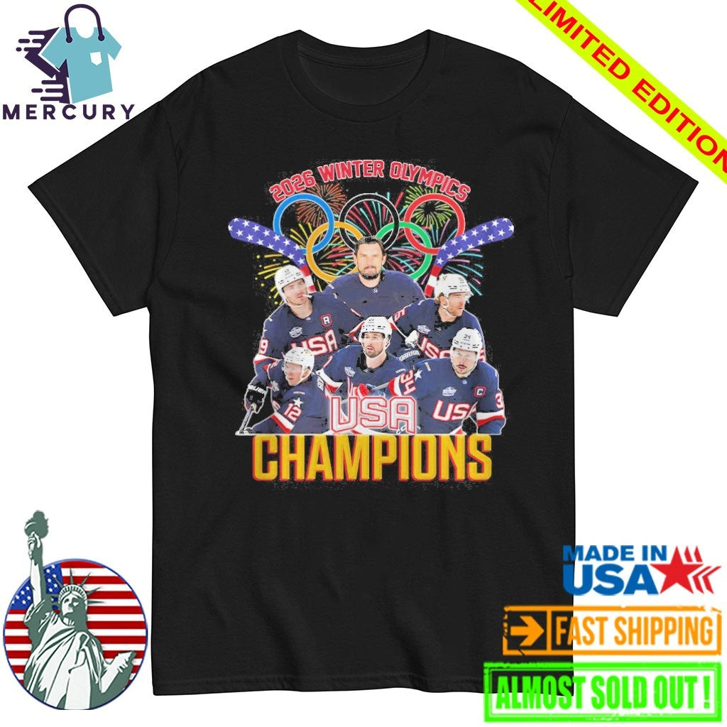 Team USA Hockey 2026 Winter Olympics Champions Shirt