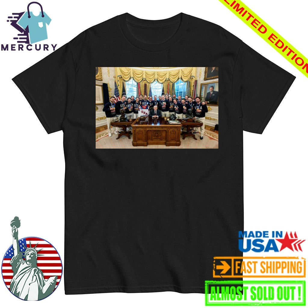 Team USA Men’s Hockey Team Visits White House Shirt